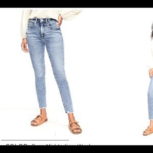 Loft Jeans High Waist Skinny Ankle, size 10